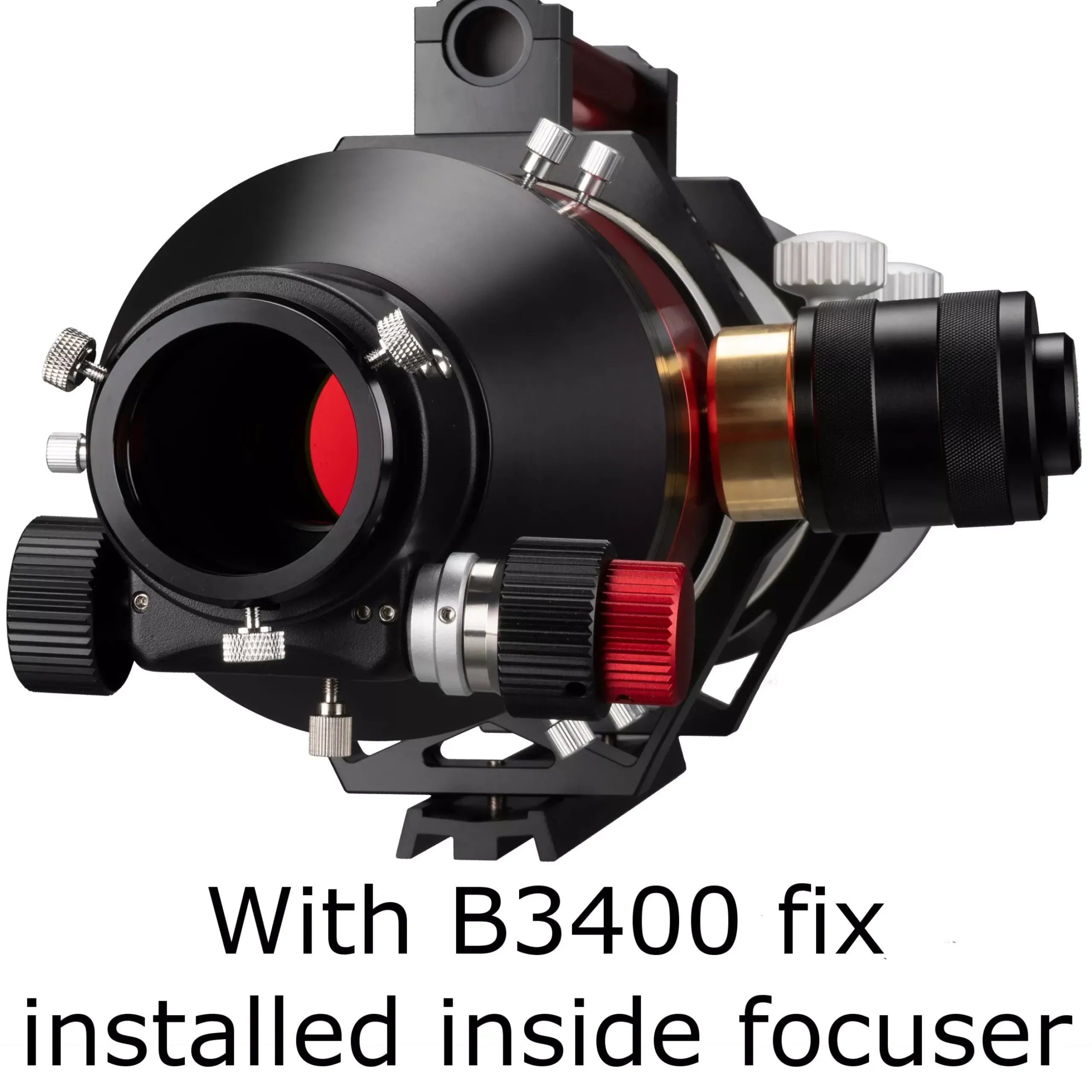 Bresser H-Alpha-Teleskope|Sonnenteleskope>LUNT LS130MT/B3400R&P Allround APO Teleskop für Sonne + Sternenhimmel