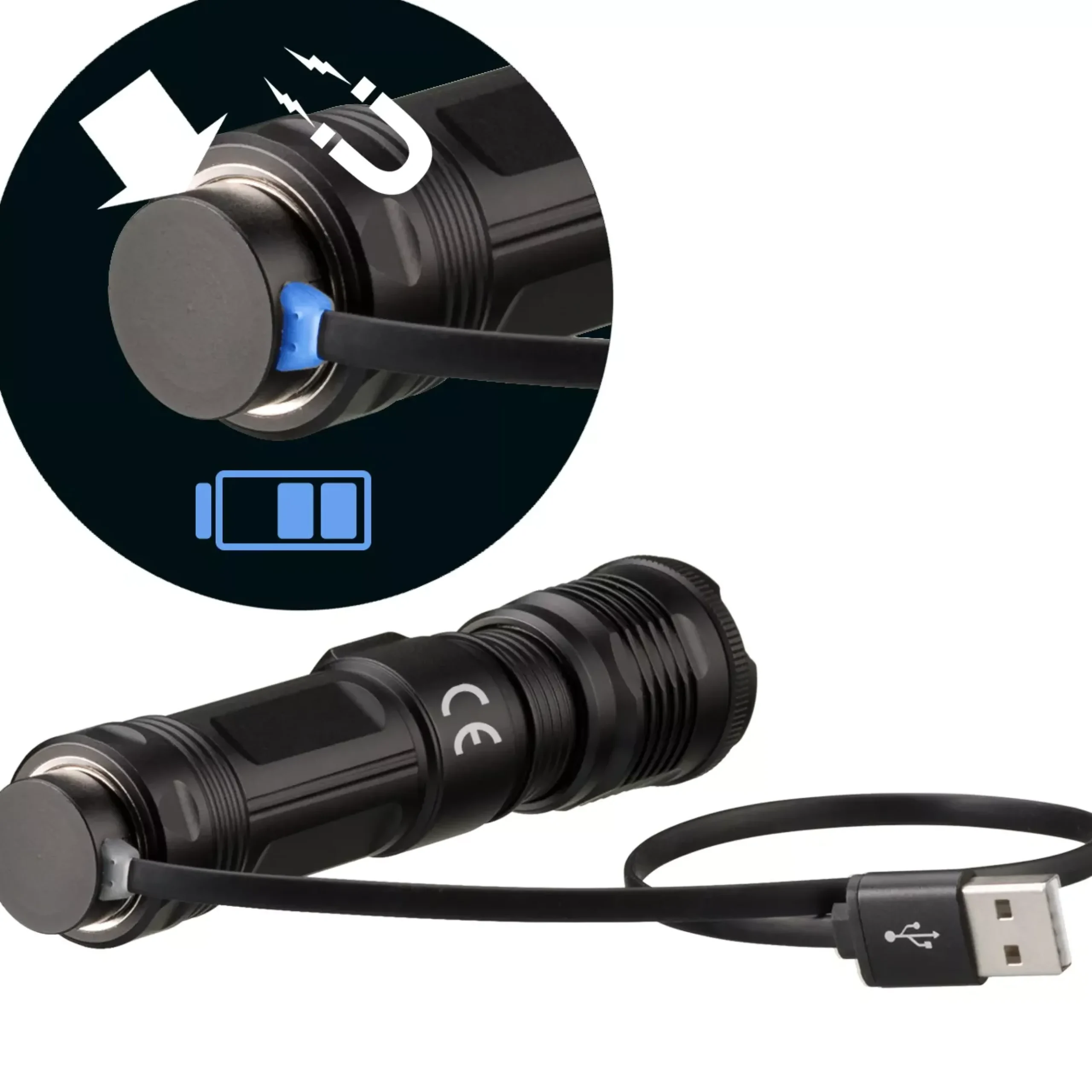Bresser Taschenlampen|Lernen & Entdecken>NATIONAL GEOGRAPHIC ILUMINOS 1000 LED Zoom-Taschenlampe 1000 lm