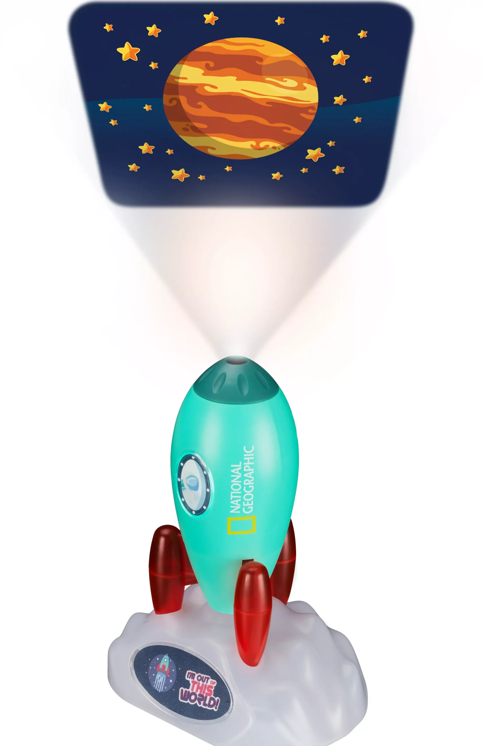 Kinder Bresser Kinderteleskop>NATIONAL GEOGRAPHIC 3-in-1-Weltraum-Projektor mit Taschenlampe und Nachtlicht