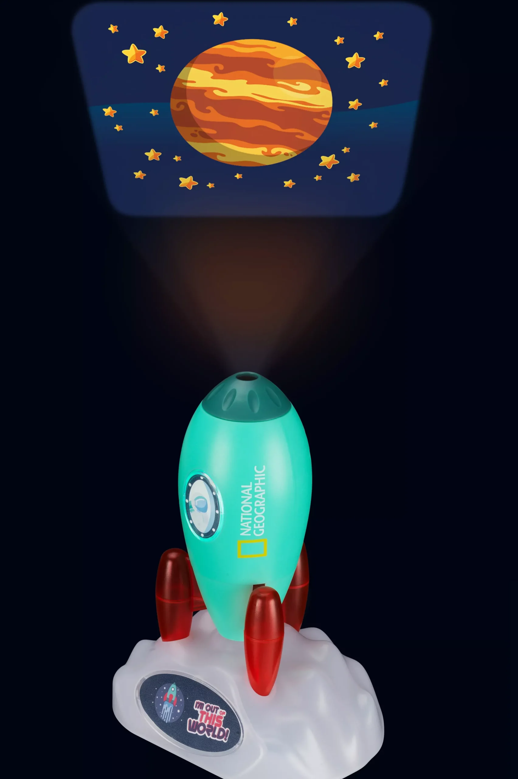 Kinder Bresser Kinderteleskop>NATIONAL GEOGRAPHIC 3-in-1-Weltraum-Projektor mit Taschenlampe und Nachtlicht