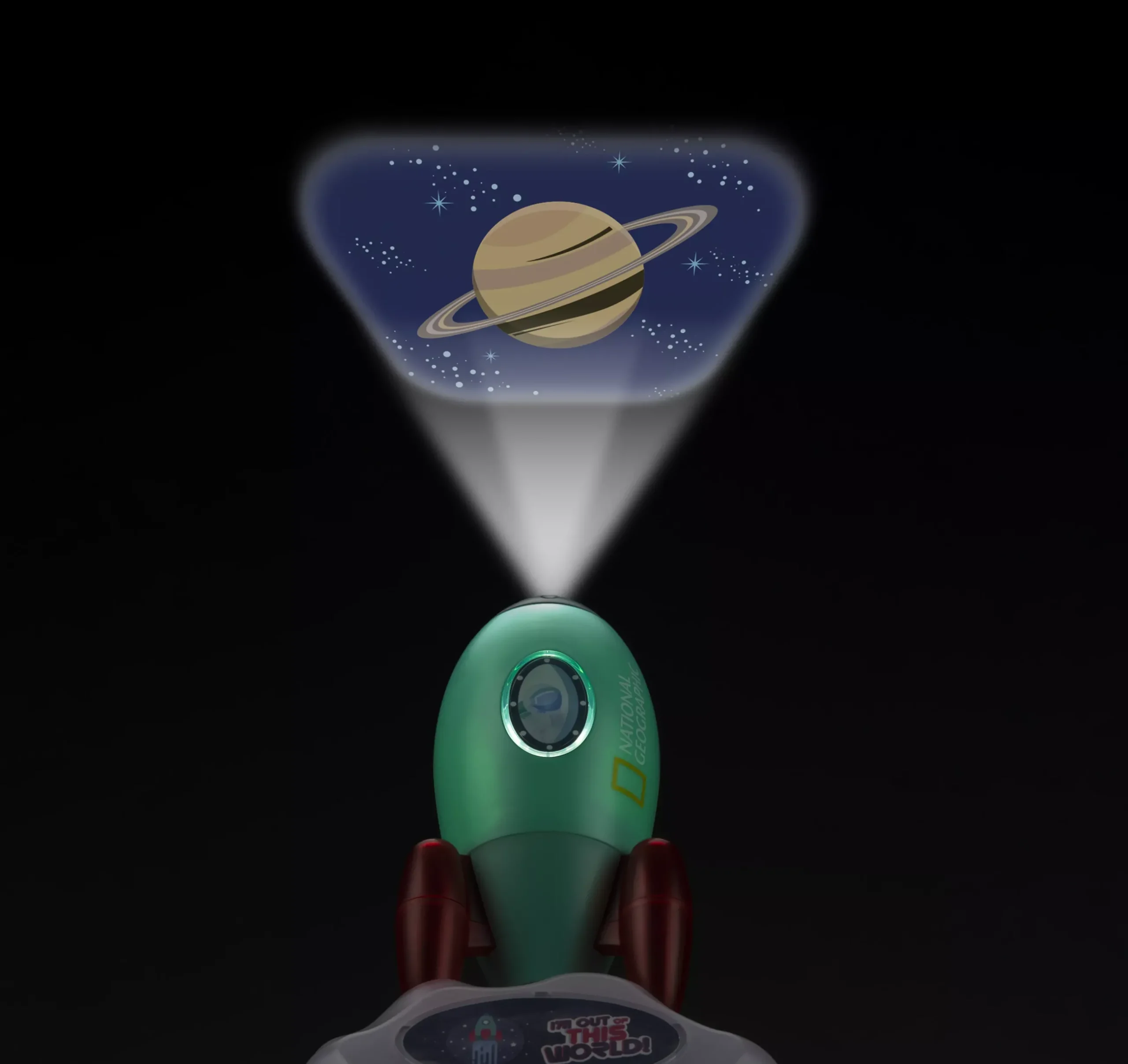 Kinder Bresser Kinderteleskop>NATIONAL GEOGRAPHIC 3-in-1-Weltraum-Projektor mit Taschenlampe und Nachtlicht