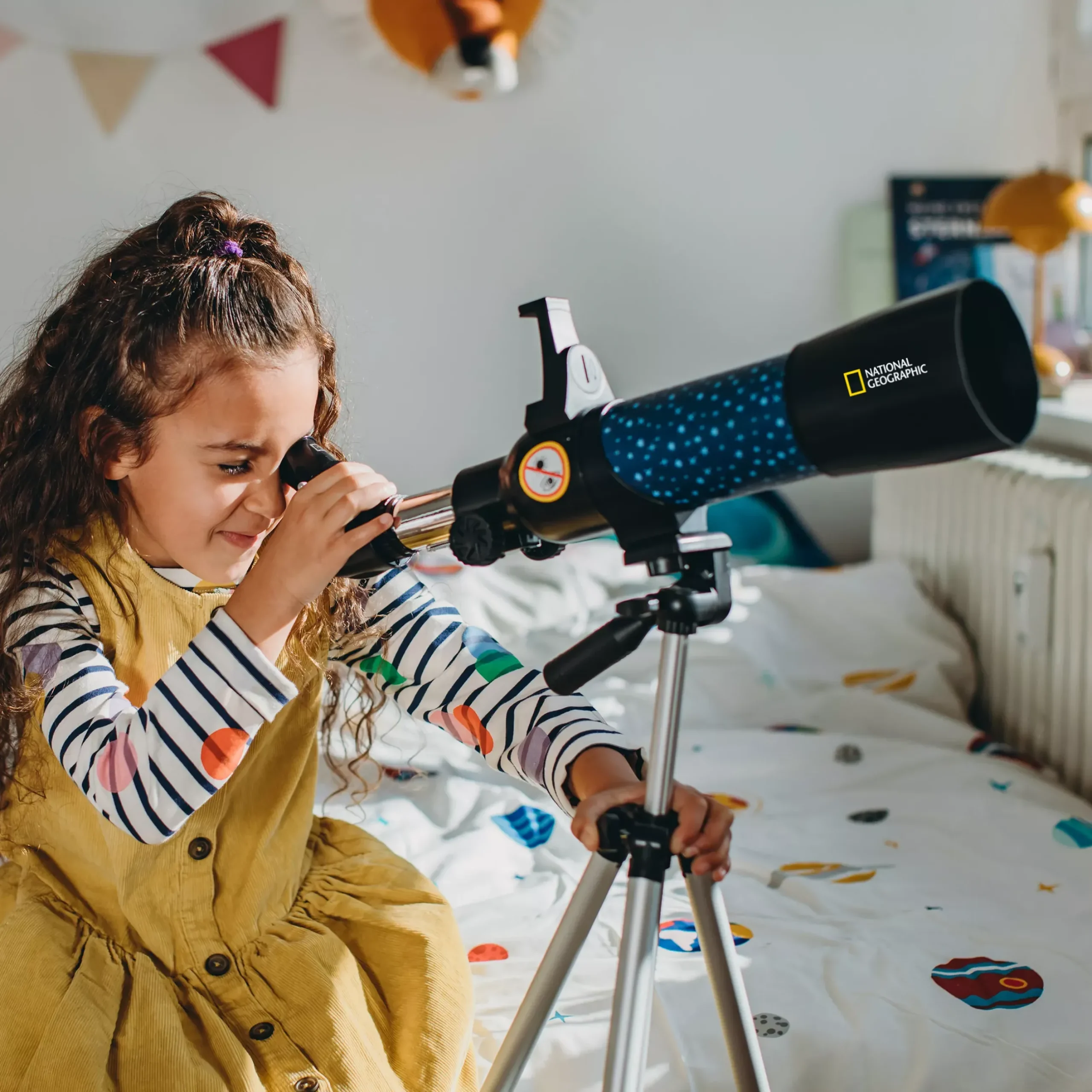 Kinder Bresser Kinderteleskop>NATIONAL GEOGRAPHIC Kinderteleskop mit Augmented-Reality-App
