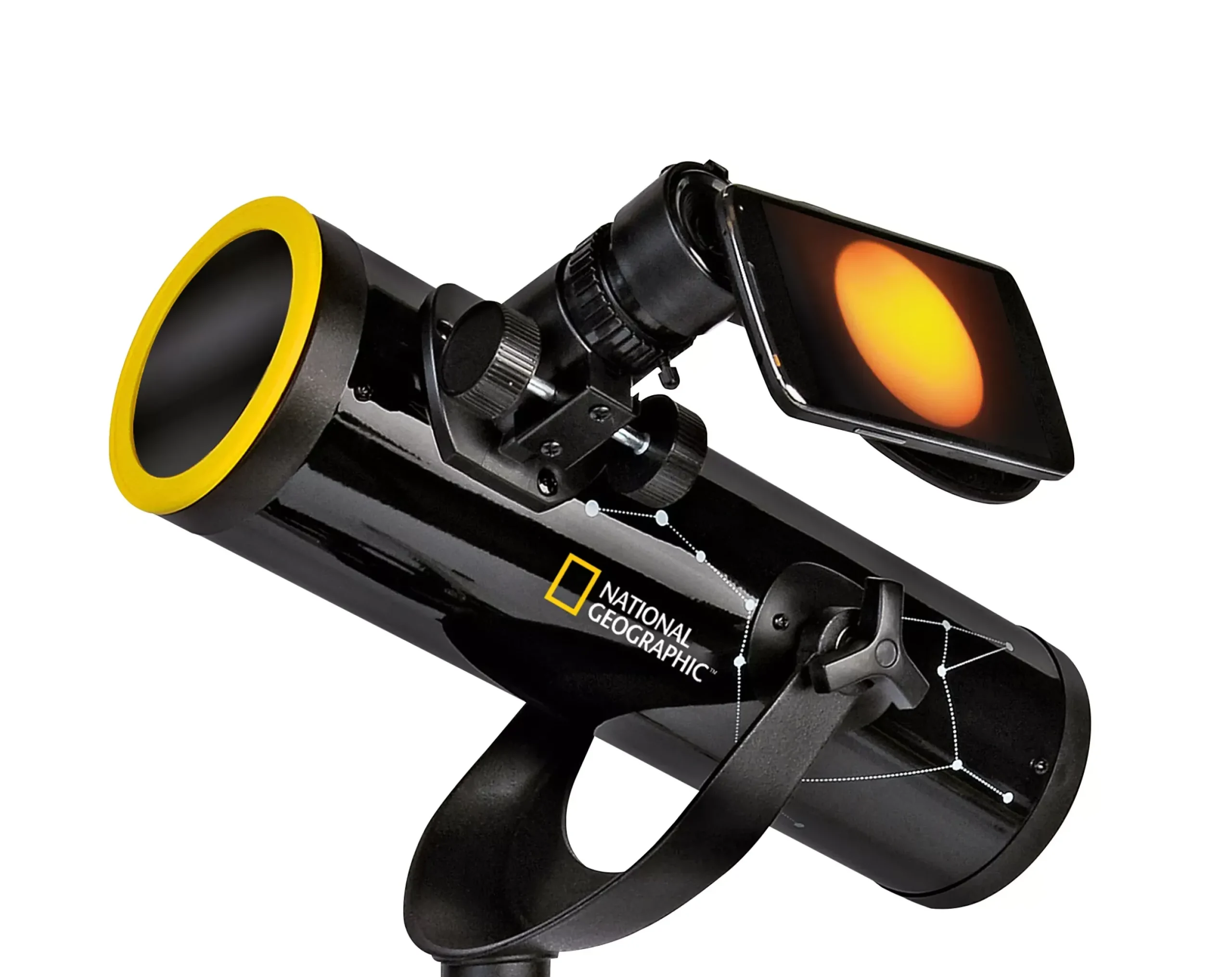 Kinder Bresser Kinderteleskop|Teleskope Mit Sonnenfilter>NATIONAL GEOGRAPHIC 76/350 Teleskop mit Sonnenfilter und Smartphone-Halter