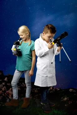 Kinder Bresser Kindermikroskop|Kinderteleskop>NATIONAL GEOGRAPHIC Teleskop + Mikroskop Set