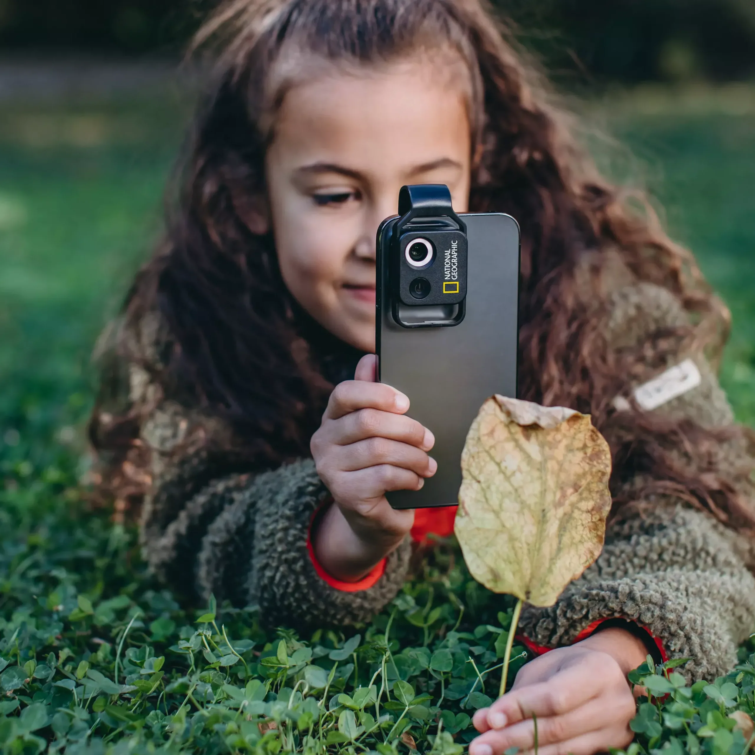 Kinder Bresser Lukas Welt Der Mikroskopie|Kindermikroskop>NATIONAL GEOGRAPHIC 200x Handy-Mikroskop mit CPL