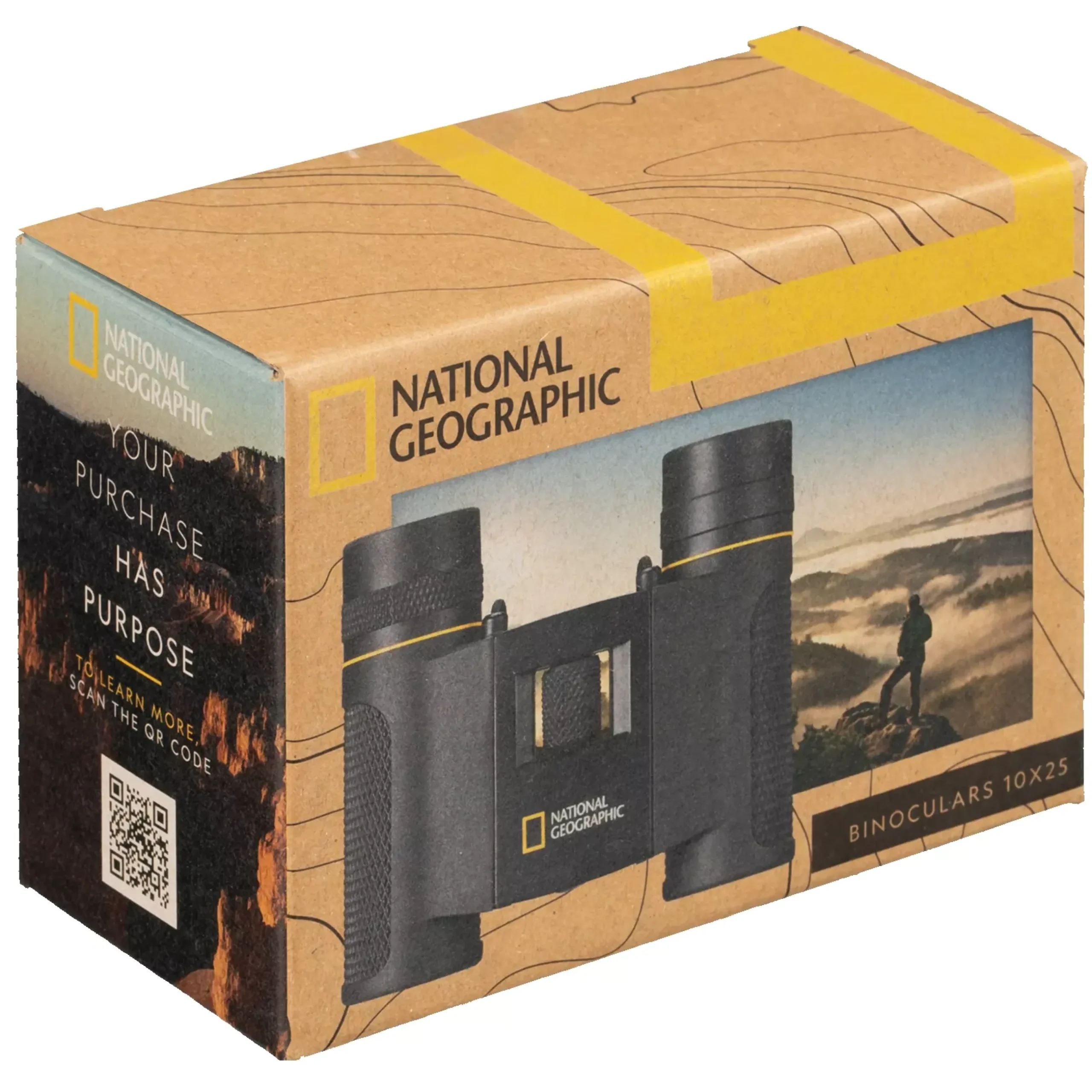 Kinder Bresser Kinderfernglas|Faltfernglas>NATIONAL GEOGRAPHIC 10x25 Taschenfernglas