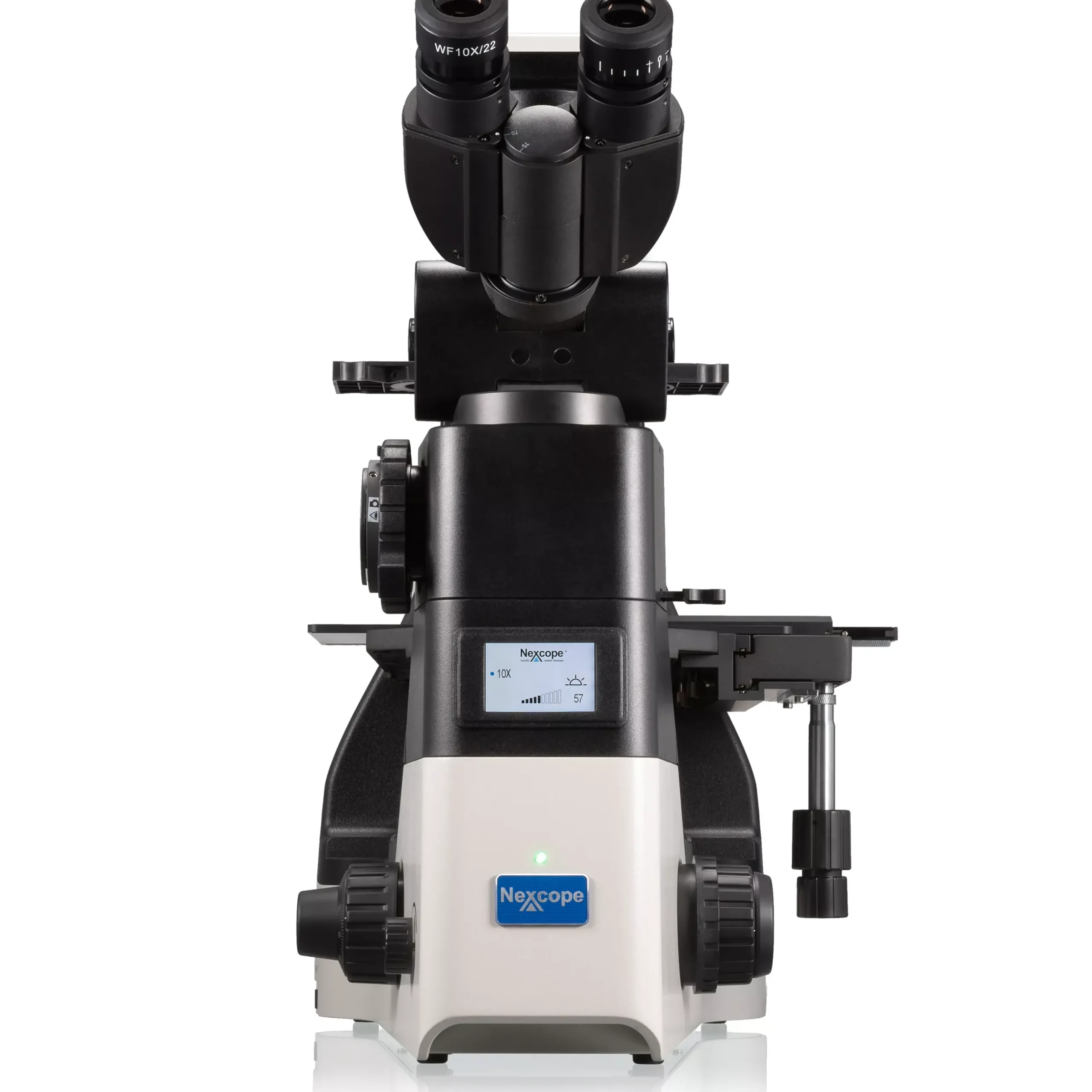 Bresser Durchlichtmikroskope|Inverse Mikroskope>Nexcope NIB630 inverses Forschungsmikroskop mit kippbarer Beleuchtungseinheit