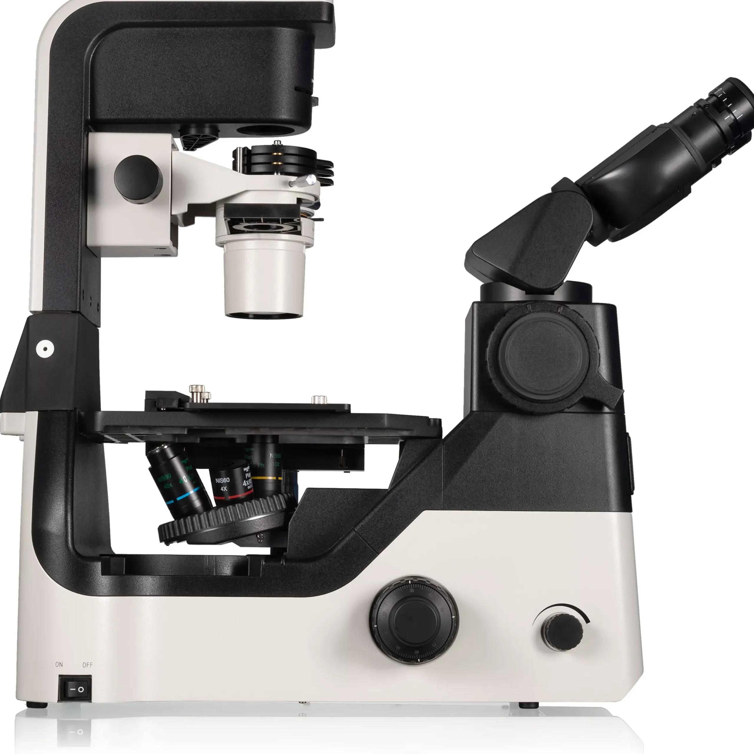 Bresser Durchlichtmikroskope|Inverse Mikroskope>Nexcope NIB630 inverses Forschungsmikroskop mit kippbarer Beleuchtungseinheit