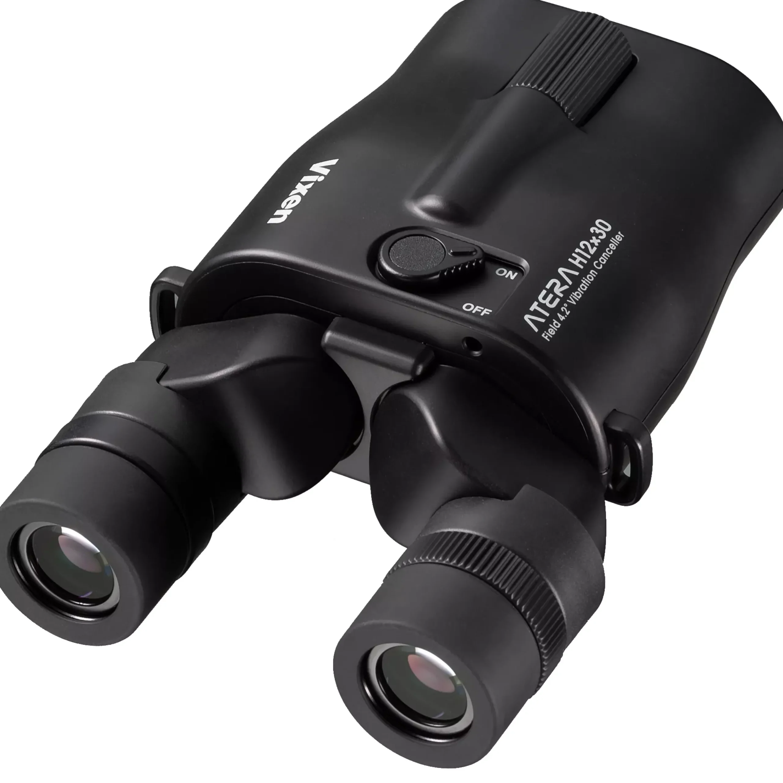 Bresser Taschenfernglas/ Kompaktfernglas|Astronomie-Fernglas>Vixen ATERA H12x30 Fernglas bildstabilisiert, schwarz